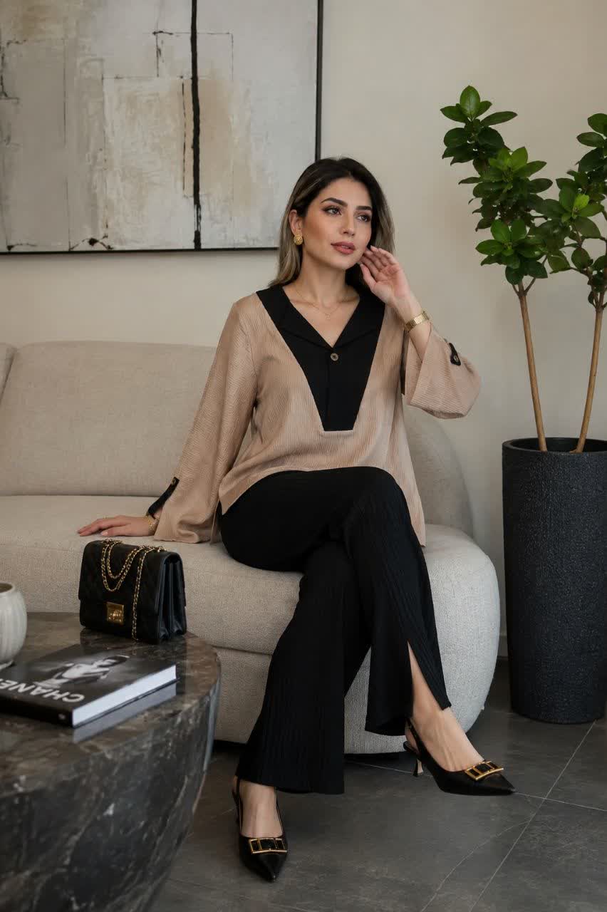 ست شومیز شلوار دلیسا